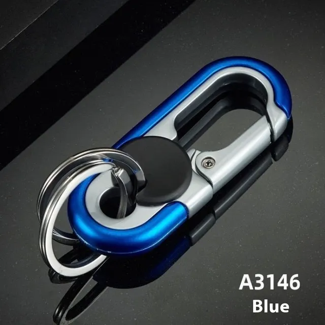 Men's Business Creative Anti lost Key Chain Blue - Shop at LoveMi