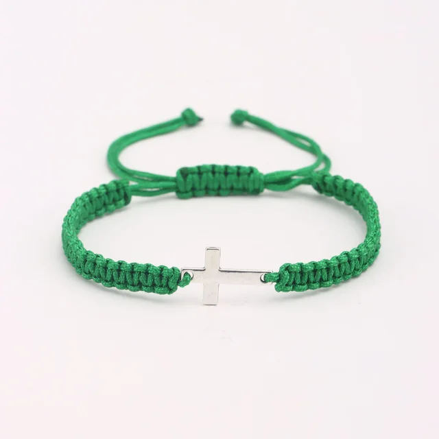 Cross Colored Bracelet With Simple And Fashionable Design 3Color - Shop at LoveMi