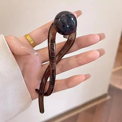 High Sense Vintage Pearl Bobby Pin Women Dark Gray - Shop at LoveMi