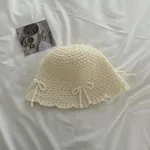 Wavy Bow White
