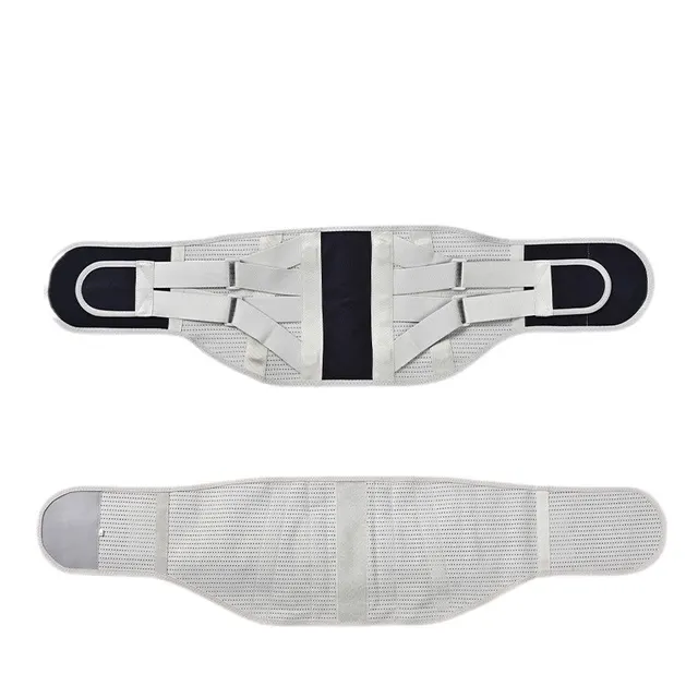 Widened Steel Plate Protective Belt Lumbar Disc Gray - Shop at LoveMi