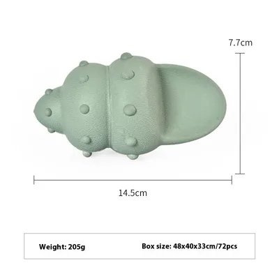Dog Food Leakage Deep Sea Shark Rubber Dog Toys Conch Green - Shop at LoveMi