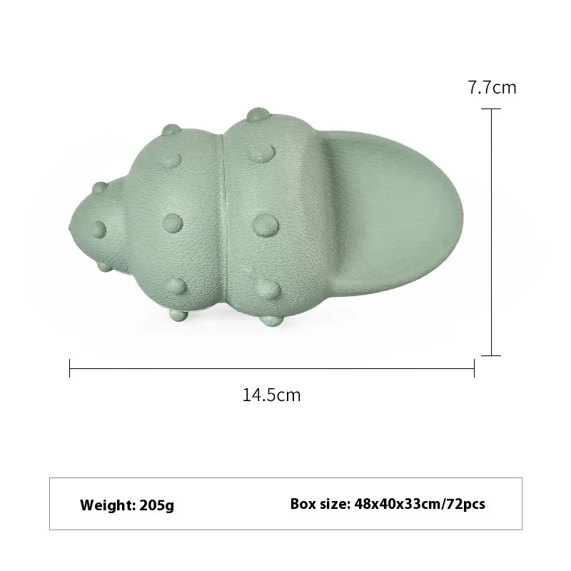Dog Food Leakage Deep Sea Shark Rubber Dog Toys Conch Green - Shop at LoveMi