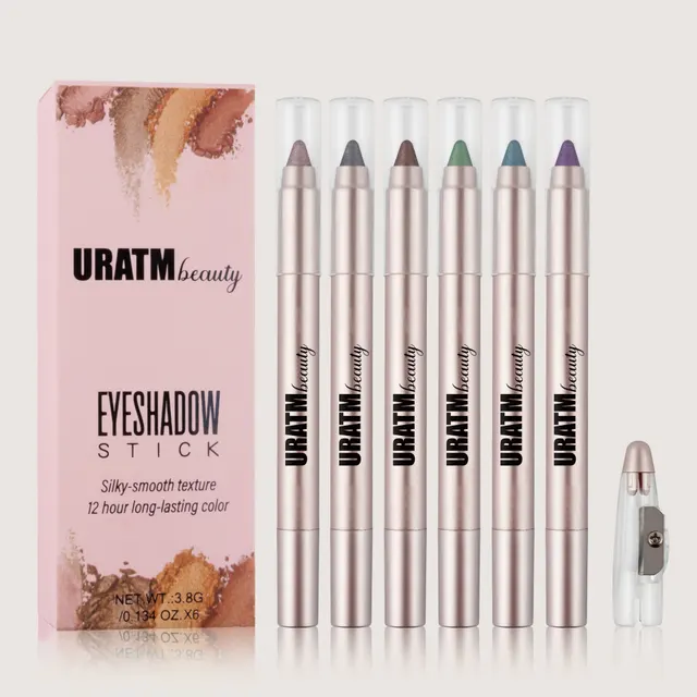 6 color Pearlescent Eyeliner Pen Suit Not Smudge U116X - Shop at LoveMi