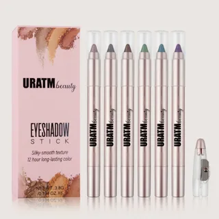 6-color Pearlescent Eyeliner Pen Suit Not Smudge - U116X