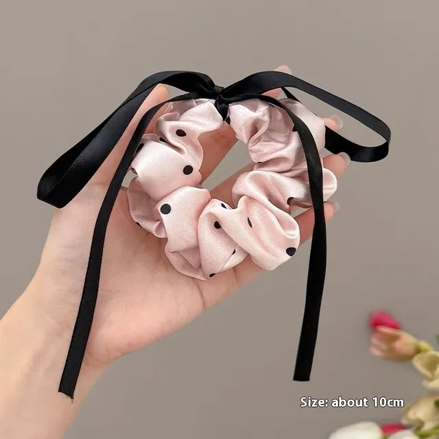 Summer Super Fairy Sweet Lace Large Intestine Hair Ring Hair Band 08 - Shop at LoveMi