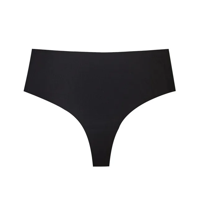 Mid Waist Traceless Yoga Fitness T back Black - Shop at LoveMi