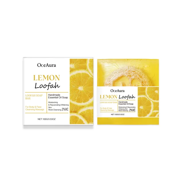 Lemon Brightening And Oil Removing Cleansing Soap 100G - Shop at LoveMi