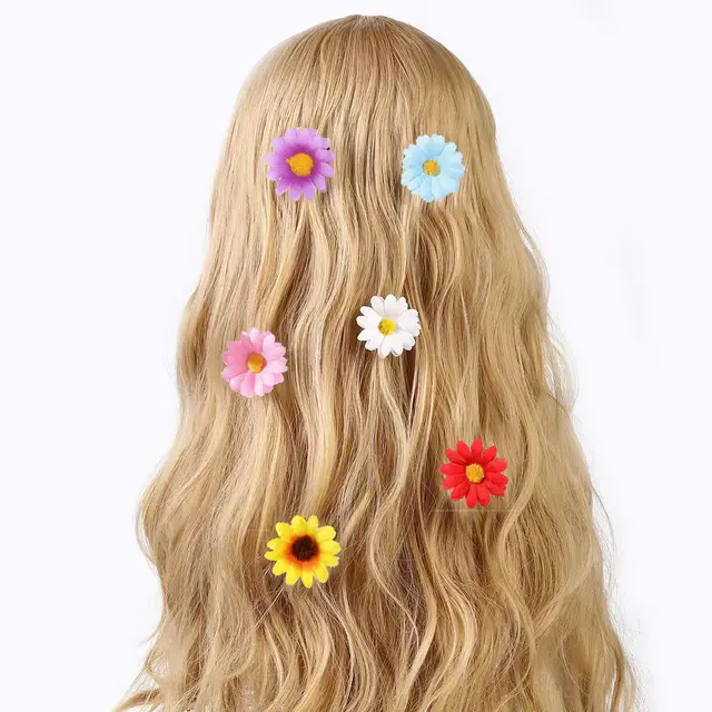 Creative Simulation Sunflower Hair Clip Color - Shop at LoveMi