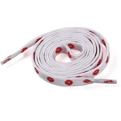 8mm Creative Colorful Cotton Shoelaces Red - Shop at LoveMi