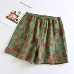 Color Woven Green Butterfly