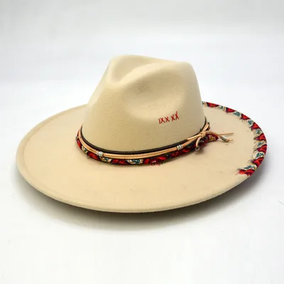 Fashion Retro Original Design Fedora Hat European And American Fur Felt Hat Handmade Trendy Rice - Shop at LoveMi