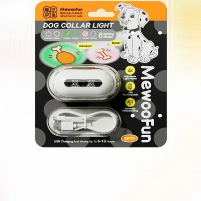 Pet Luminous Collar Puppy Hanging Lamp Ring Caramel Mocha - Shop at LoveMi