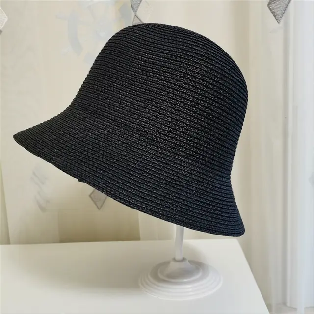 New Classic Women's Summer Solid Color Hat Black - Shop at LoveMi