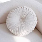 White Round Pier 38Cm