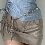 Silver Pairs Xingx Waist Chain