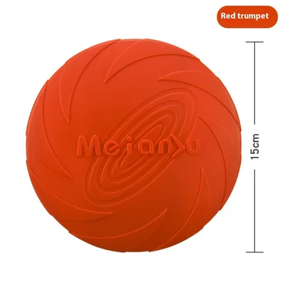 Dogs Base Outdoor Dog Walking Rubber Travel Toy Small Red - Shop at LoveMi