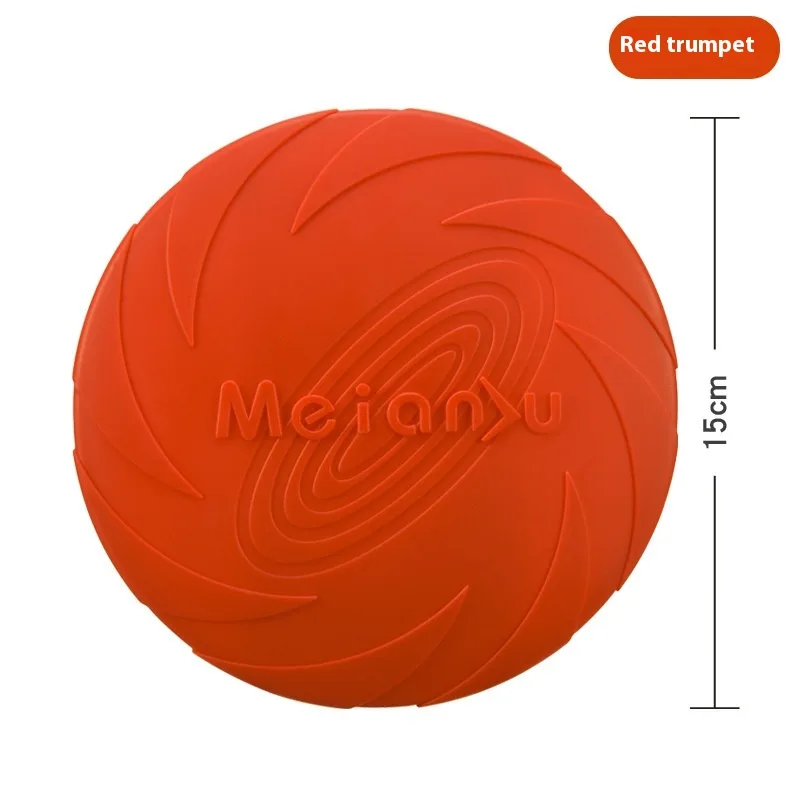 Dogs Base Outdoor Dog Walking Rubber Travel Toy Small Red - Shop at LoveMi