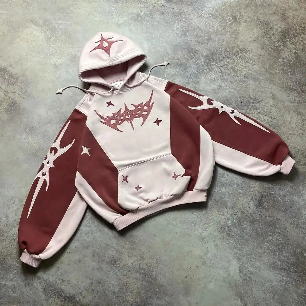 Fashion Autumn Ladies Hoodie Embroidery Pullover Hoodie Printed Long Sleeve Women Pullover Tops - 2 Embroidery