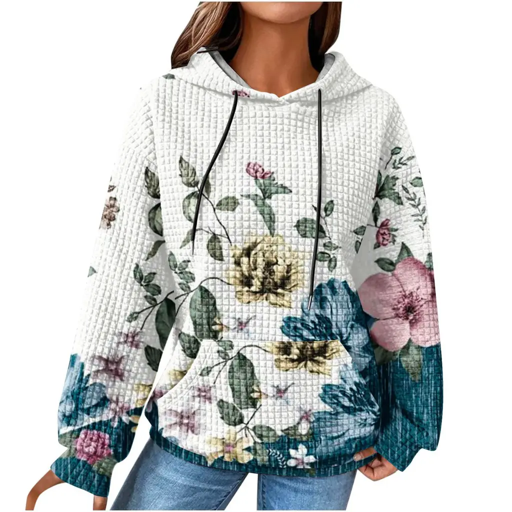 Winter Hooded Sweater Digital 3D Printing Casual Style - Zzy20230824444