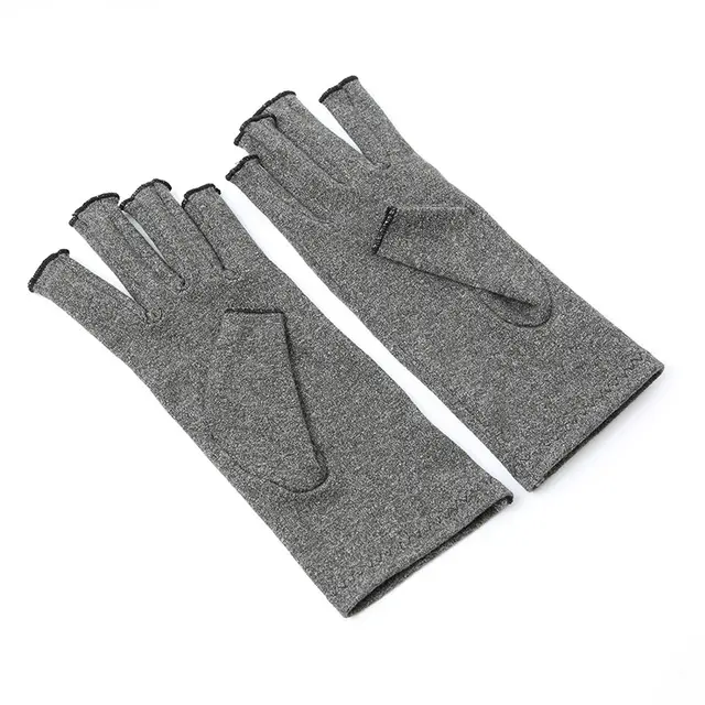Hemp Gray Pressure High Elasticity Joint Protection Gloves Heather Gray - Shop at LoveMi