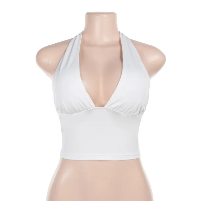 Summer Women's Simple Vest White - Shop at LoveMi