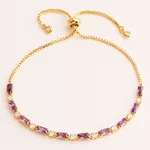 Gold Purple Zirconium