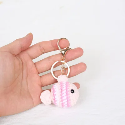 Creative Small Gift Phone Chain Bag Hanging Decoration Pink Clownfish - Shop at LoveMi