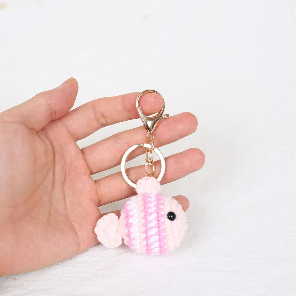 Creative Small Gift Phone Chain Bag Hanging Decoration Pink Clownfish - Shop at LoveMi