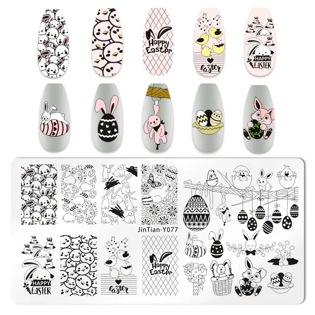 Japanese Nail Print Steel Plate Jintian Y77 - Shop at LoveMi