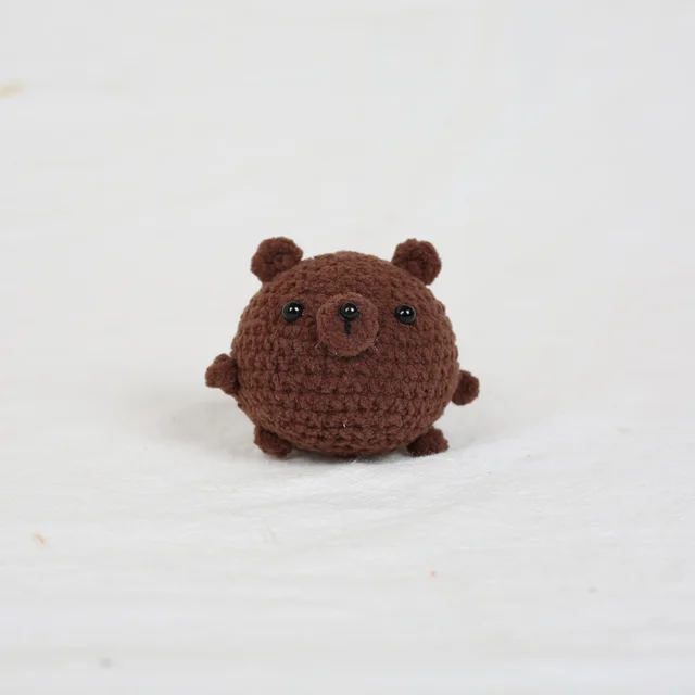 Kappabala Rabbit Keychain Hand woven Small Animal Pendant Little Brown Bear - Shop at LoveMi