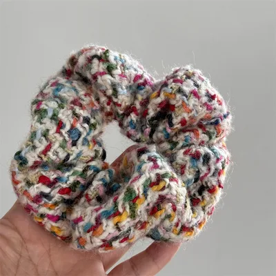 Women's Color Knitted Wide Brim Hair Band Color Hair Ring - Shop at LoveMi