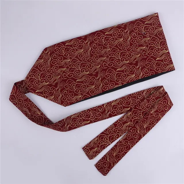 Hanfu Slimming Cotton And Linen Waist Vintage Belt Hongxiangyun - Shop at LoveMi