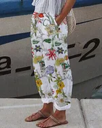 3D Digital Printing Casual Loose Track Sweatpants - 30Color - View 1