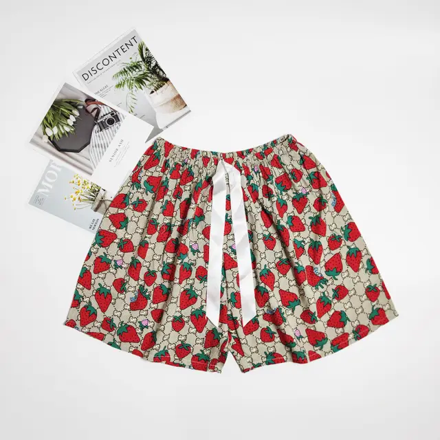 Women's Cotton Silk Shorts Plus Size Homewear Beach Pants No 29 Color Cotton Silk Shorts - Shop at LoveMi