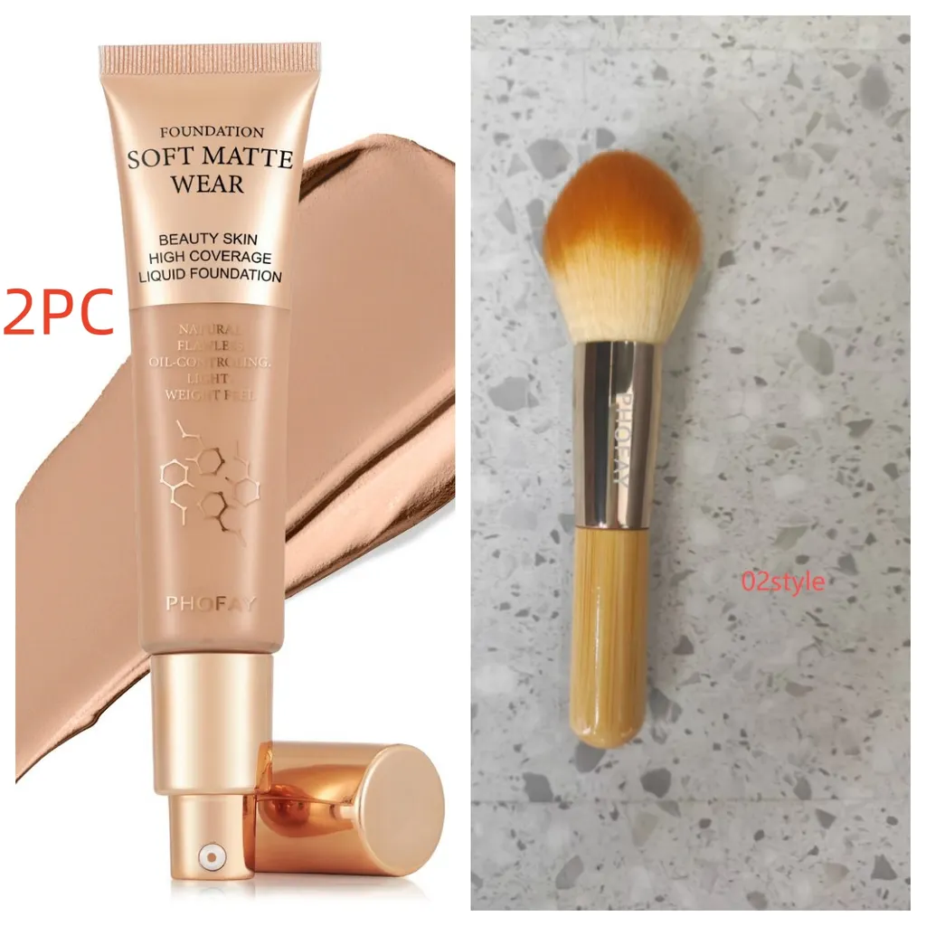 PHOFAY Full Coverage Foundation - Set3