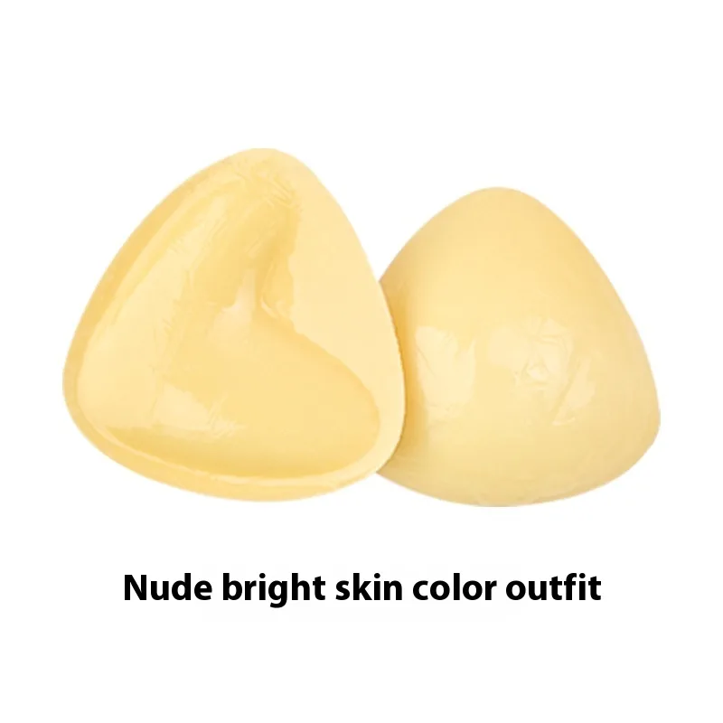 Double Sided Adhesive Sticky Bra Inserts Push Up Thick Sponge Breast Lift Pads Women Swimsuit Bikini Cup Enhancer - Bare Goods Brighten Skin Pack - View 1