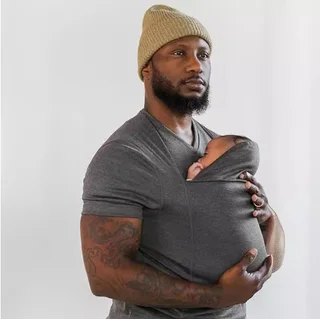 Dad Multifunctional Clothes Kangaroo Mummy Vest Long Sleeve - Dark Gray Men'S Short Sleeve