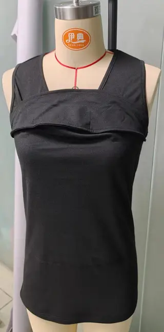 Dad Multifunctional Clothes Kangaroo Mummy Vest Long Sleeve - Women'S Black Vest