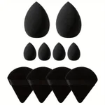 10Pcs Black