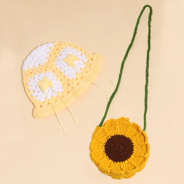Hand woven Fisherman Hat Autumn And Winter Combination 2 - Shop at LoveMi