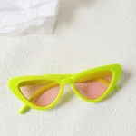 Fluorescent Yellow Pink Lens