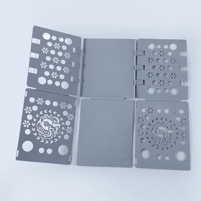 Lazy Folding Clothes Board Artifact Storage Packing Plate Stack Clothes Clothing T shirt Shirt Gray - Shop at LoveMi