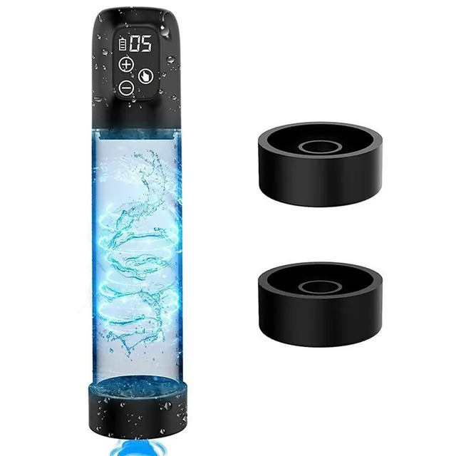 Men's Screen Display Spa Pump Penis Exercise Vibration Trainer Lcd - Shop at LoveMi