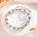 7784 Horseshoe Bracelet Silver