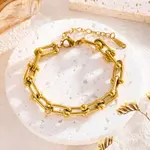 7804 Horseshoe Bracelet Gold