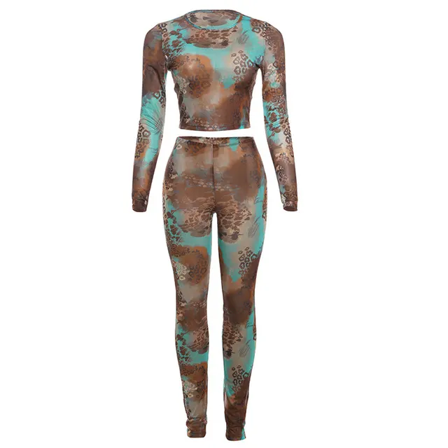 High Waist Cropped Trousers Suit Women Brown - Shop at LoveMi
