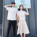 Couple's Fashionable Cute Top Suit - Women'S Skirt-L