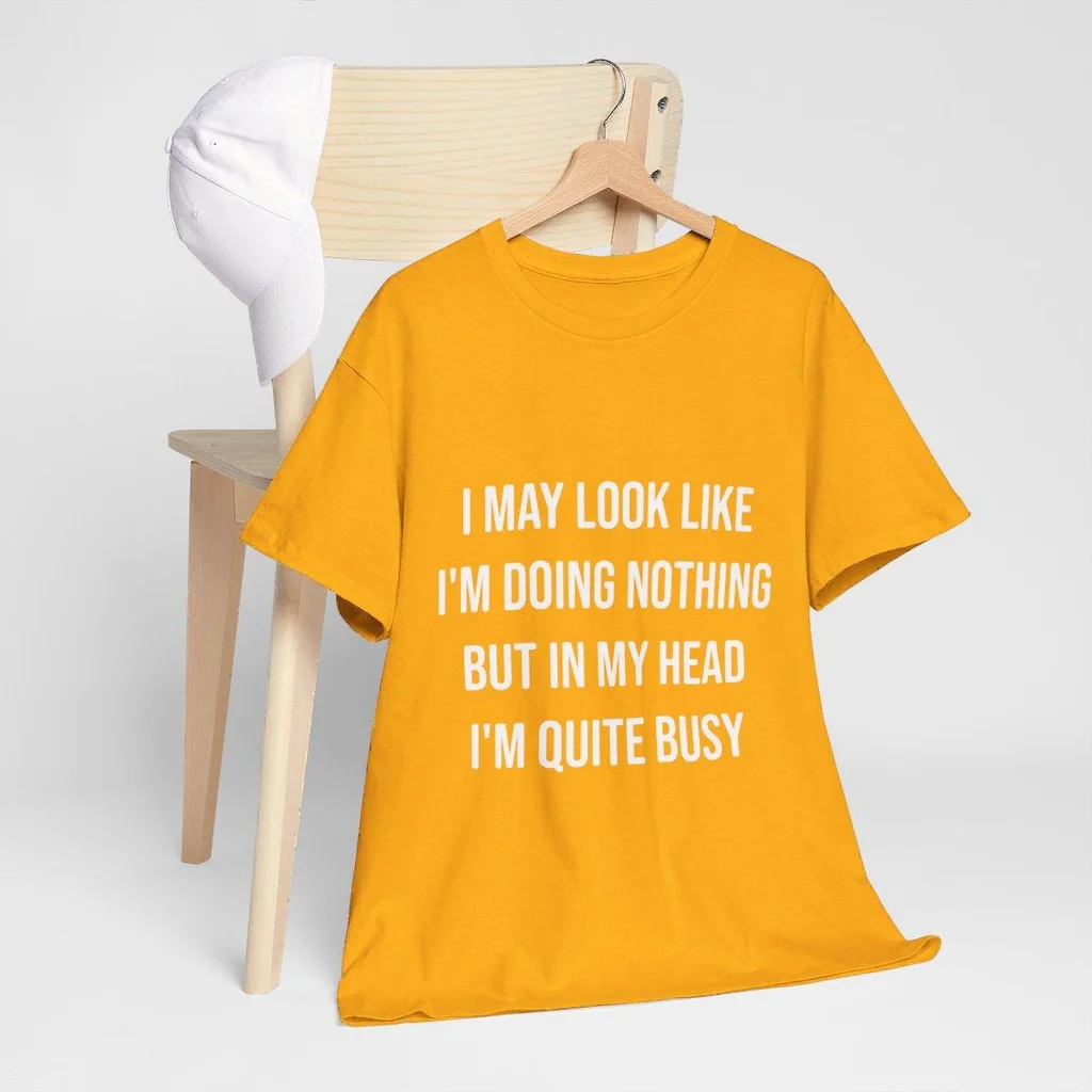 3D Digital Printing Casual Round Neck Short Sleeves - Yellow