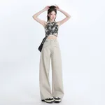Beige Trousers